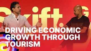 Dubai Corporation for Tourism CEO at Skift Global Forum  Driving Economic Growth Through Tourism [upl. by Shank]