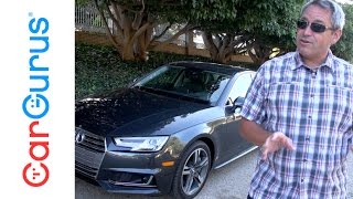 2017 Audi A4  CarGurus Test Drive Review [upl. by Auqenat]