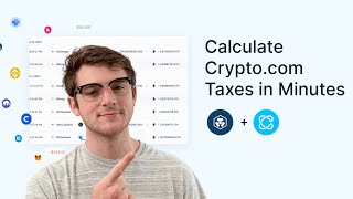 How to Calculate Your Taxes From Cryptocom the EASY way  CoinLedger [upl. by Retse]