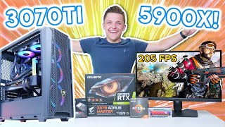 The ULTIMATE 2021 Gaming PC Build Ryzen 9 RTX 3070Ti amp X570 Build Guide w Benchmarks [upl. by Nolie]