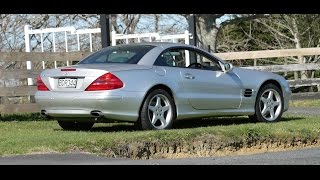 Mercedes Benz SL500  2003 Hardtop demonstration [upl. by Eilrebma]