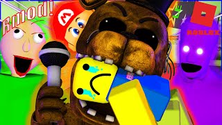 Roblox FNAF  Rays Mod  I Recreated The BITE OF 87 At Fredbears Family Diner Part 3 [upl. by Ainorev463]