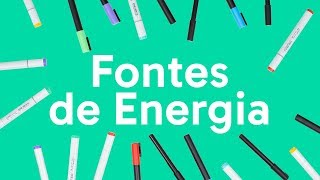 FONTES DE ENERGIA RENOVÁVEIS E NÃO RENOVÁVEIS  QUER QUE DESENHE [upl. by Hardman]