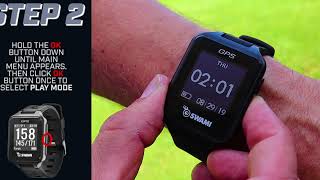 IZZO Golf SWAMI Watch Overview Tutorial [upl. by Aloek103]