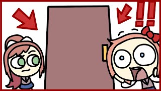 LA PUERTA  Animación DDLC [upl. by Jaqitsch]