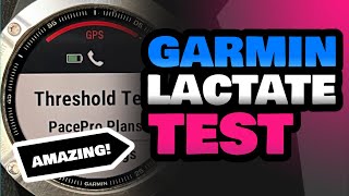 Measure Lactate Threshold  Lactate Test amp Auto Detection Using Garmin [upl. by Pembroke659]