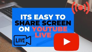 🔴how to Live Stream computer Screen on Youtube [upl. by Rases]