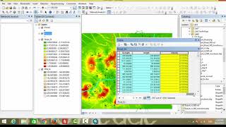 how to make network analysis in arcmap 105 [upl. by Eilrebma]