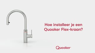 Een Quooker Flexkraan installeren [upl. by Yntruoc]