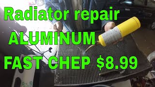 Radiator repair ALUMINUM FAST CHEP 899 [upl. by Clarkin]