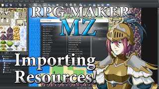 RPG Maker MZ Tutorial 11  Resources Manager [upl. by Odrawde131]