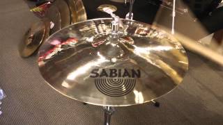 Sabian AAX Stage Hi Hat Cymbals 14quot  21402X [upl. by Airotkciv636]