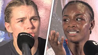 Claressa Shields vs Savannah Marshall • FULL POST FIGHT PRESS CONFERENCE • Sky Sports Boxing [upl. by Arratoon]