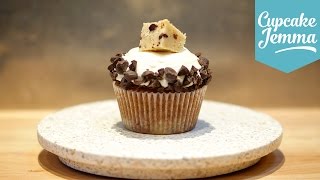 Cookie Dough Cupcake Recipe  Cupcake Jemma [upl. by Nerej]