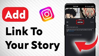 How to Add A Link To Your Story on Instagram Updated [upl. by Lyrahs385]