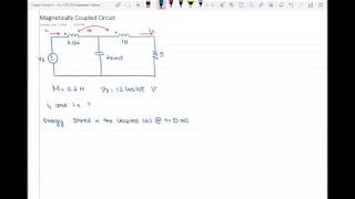 Magnetically Coupled Circuit EXAMPLE II [upl. by Drooff828]