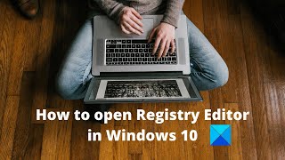 How to open Registry Editor in Windows 10 [upl. by Jozef]