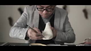 How Bespoke Shoes Are Designed  Italian Shoe Factory [upl. by Zanahs984]