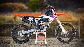 2024 KTM 250SXF TESTED [upl. by Obellia]