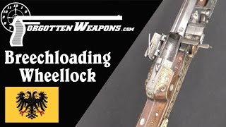 Beautiful 1625 Breechloading Wheellock [upl. by Varipapa]