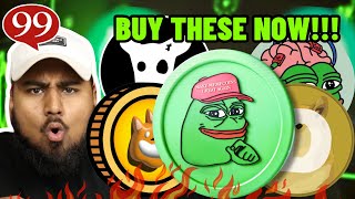 Top 7 Meme Coins That Will Explode In November [upl. by Quillan]