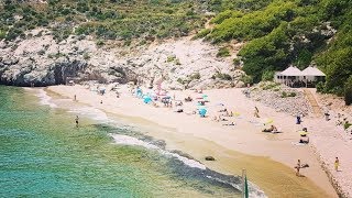 Cala Morisca Garraf nude Beach  Sitges Spain [upl. by Ludewig]