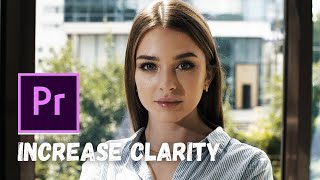 How To FAKE CLARITY In Adobe Premiere Pro Shorts [upl. by Sivrat533]