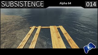 Subsistence Alpha 64 🌳014 Brückenbau am anderen Ufer Deutsch4K [upl. by Leveridge]