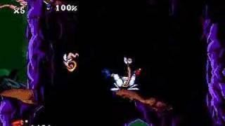 Earthworm Jim Sega Genesis  Megadrive Playthrough  Walkthrough 18 [upl. by Nyl]