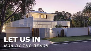 Dream Beach House in Noosa ☀️🌴 A Tropical Queensland Home Tour Stunning Interior Design amp Styling [upl. by Mafalda]