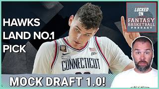 2024 NBA Draft Lottery Analysis amp Mock Draft Predictions  Locked On Fantasy Basketball [upl. by Giarg]