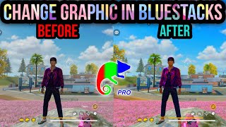 How to use Color Changer Pro  Free Fire Graphics Change  Bluestacks 4 [upl. by Angela]