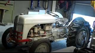 Ford 9N Tractor Issues  Tune Up [upl. by Rozanna85]