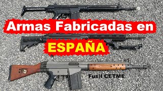 Top 6 Armas ligeras Fabricadas en ESPAÑA [upl. by Anorahs]