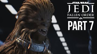 Star Wars Jedi Fallen Order Gameplay Walkthrough Part 7  WOOKIES Full Game [upl. by Torie780]