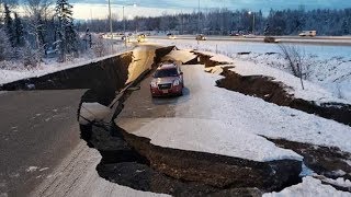 Massive 70 Earthquake Hits Anchorage Alaska  All Footage of Earthquake [upl. by Weinstein]