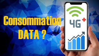 AndroidSoluce Comment connaître la consommation de ses données mobile 4G3G [upl. by Llenahs]