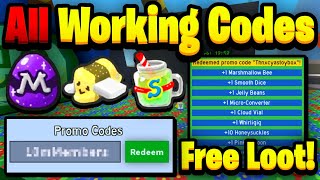 ALL Working Codes 2024  Bee Swarm SImulator [upl. by Ginni]