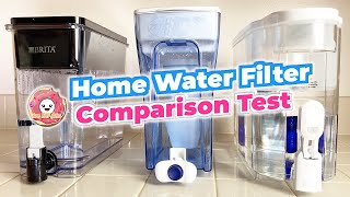 Which water filter is the best Brita vs PUR vs ZeroWater water filter review comparison [upl. by Sinnek958]