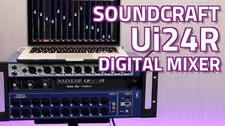 Soundcraft Ui24R Digital Mixer [upl. by Anyer]