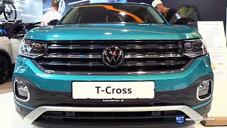 2023 Volkswagen T Cross Style 10 TSI  Exterior and Interior Walkaround  2022 Sofia Motor Show [upl. by Yhpos]