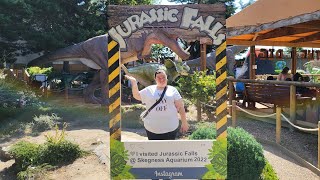 Skegness aquarium and jurassic falls vlog July 2020 [upl. by Gipps]