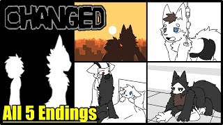 All 5 Endings In English  Changed [upl. by Aicilram]