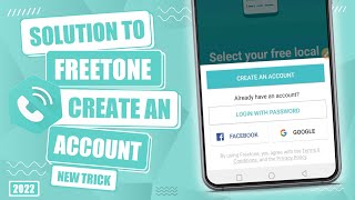 Freetone Unable To Signup Problem Fixed  Freetone Create An Account Problem Fixed [upl. by Micah868]