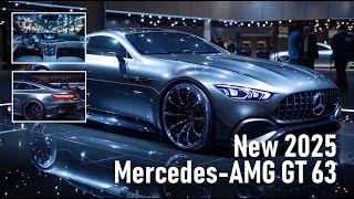 2025 Mercedes AMG GT 63 S Latest Rumors amp Performance Updates [upl. by Ahsircal247]