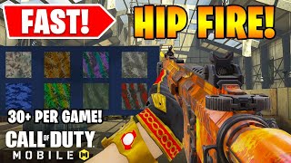 How to get INSANELY FAST Hip Fire Kills in CoD Mobile Season 9 30 Per Game Call of Duty Mobile [upl. by Nike]