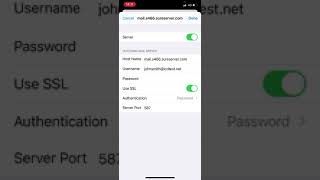 How to Enable SSL in Mail on Your iPhone [upl. by Oicnanev]