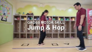 Gross Motor Skills Activity Jump amp Hop [upl. by Jamill938]