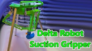 Vacuum Gripper Syringe Suction Gripper For My 3D Printed Delta Robot 2019 [upl. by Packton442]