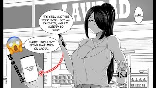 What Happens When Gamer Girls Run Out Of Money  Manga Comic Dub [upl. by Edi950]